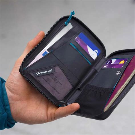 lifeventure rfid protected document wallet|lifeventure travel wallet.